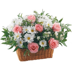 Цветы в корзине «Летний день»