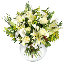 Букет цветов «Белая леди»