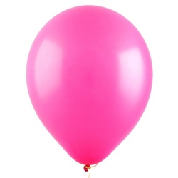 Розовый гелиевый шарик 1 шт