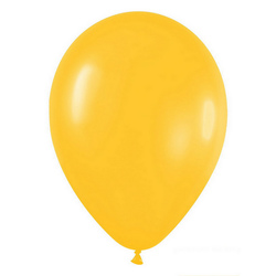 Желтый гелиевый шарик 1 шт