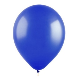 Синий гелиевый шарик 1 шт