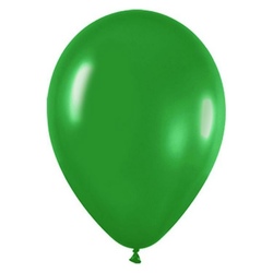 Зеленый гелиевый шарик 1 шт